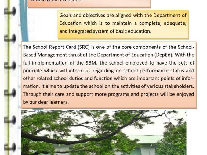 School Report Card 
S.Y. 2017 to 2018

Page 1