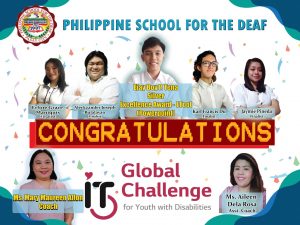 Congratulations to PSD’s Global IT Challenge for Your with Disabilities Awardees!