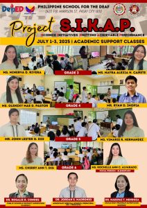 𝐏𝐫𝐨𝐣𝐞𝐜𝐭 𝐒.𝐈.𝐊.𝐀.𝐏 (𝐒𝐜𝐢𝐞𝐧𝐜𝐞 𝐈𝐧𝐢𝐭𝐢𝐚𝐭𝐢𝐯𝐞𝐬 𝐊𝐧𝐢𝐭𝐭𝐢𝐧𝐠 𝐀𝐜𝐡𝐢𝐞𝐯𝐚𝐛𝐥𝐞 𝐏𝐞𝐫𝐟𝐨𝐫𝐦𝐚𝐧𝐜𝐞) 𝐉𝐮𝐥𝐲 𝟏-𝟑, 𝟐𝟎𝟐𝟓, 𝐀𝐜𝐚𝐝𝐞𝐦𝐢𝐜 𝐒𝐮𝐩𝐩𝐨𝐫𝐭 𝐂𝐥𝐚𝐬𝐬𝐞𝐬