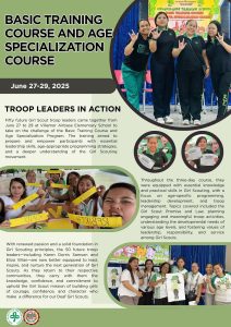 𝐆𝐢𝐫𝐥 𝐒𝐜𝐨𝐮𝐭 𝐨𝐟 𝐭𝐡𝐞 𝐏𝐡𝐢𝐥𝐢𝐩𝐩𝐢𝐧𝐞𝐬 𝐁𝐚𝐬𝐢𝐜 𝐓𝐫𝐚𝐢𝐧𝐢𝐧𝐠 𝐂𝐨𝐮𝐫𝐬𝐞 𝐚𝐧𝐝 𝐀𝐠𝐞 𝐒𝐩𝐞𝐜𝐢𝐚𝐥𝐢𝐳𝐚𝐭𝐢𝐨𝐧 𝐂𝐨𝐮𝐫𝐬𝐞