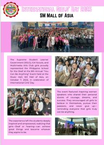 𝐈𝐧𝐭𝐞𝐫𝐧𝐚𝐭𝐢𝐨𝐧𝐚𝐥 𝐆𝐢𝐫𝐥𝐬’ 𝐃𝐚𝐲 𝟐𝟎𝟐𝟓