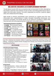 𝐌𝐈𝐋 𝐌𝐨𝐯𝐢𝐞 𝐀𝐰𝐚𝐫𝐝𝐬 𝐀𝐜𝐜𝐨𝐦𝐩𝐥𝐢𝐬𝐡𝐦𝐞𝐧𝐭 𝐑𝐞𝐩𝐨𝐫𝐭