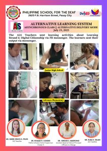 𝐀𝐥𝐭𝐞𝐫𝐧𝐚𝐭𝐢𝐯𝐞 𝐋𝐞𝐚𝐫𝐧𝐢𝐧𝐠 𝐒𝐲𝐬𝐭𝐞𝐦 (𝐉𝐮𝐥𝐲 𝟏𝟗, 𝟐𝟎𝟐𝟓)