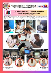 𝐀𝐥𝐭𝐞𝐫𝐧𝐚𝐭𝐢𝐯𝐞 𝐋𝐞𝐚𝐫𝐧𝐢𝐧𝐠 𝐒𝐲𝐬𝐭𝐞𝐦 (𝐀𝐮𝐠𝐮𝐬𝐭 𝟗, 𝟐𝟎𝟐𝟓)